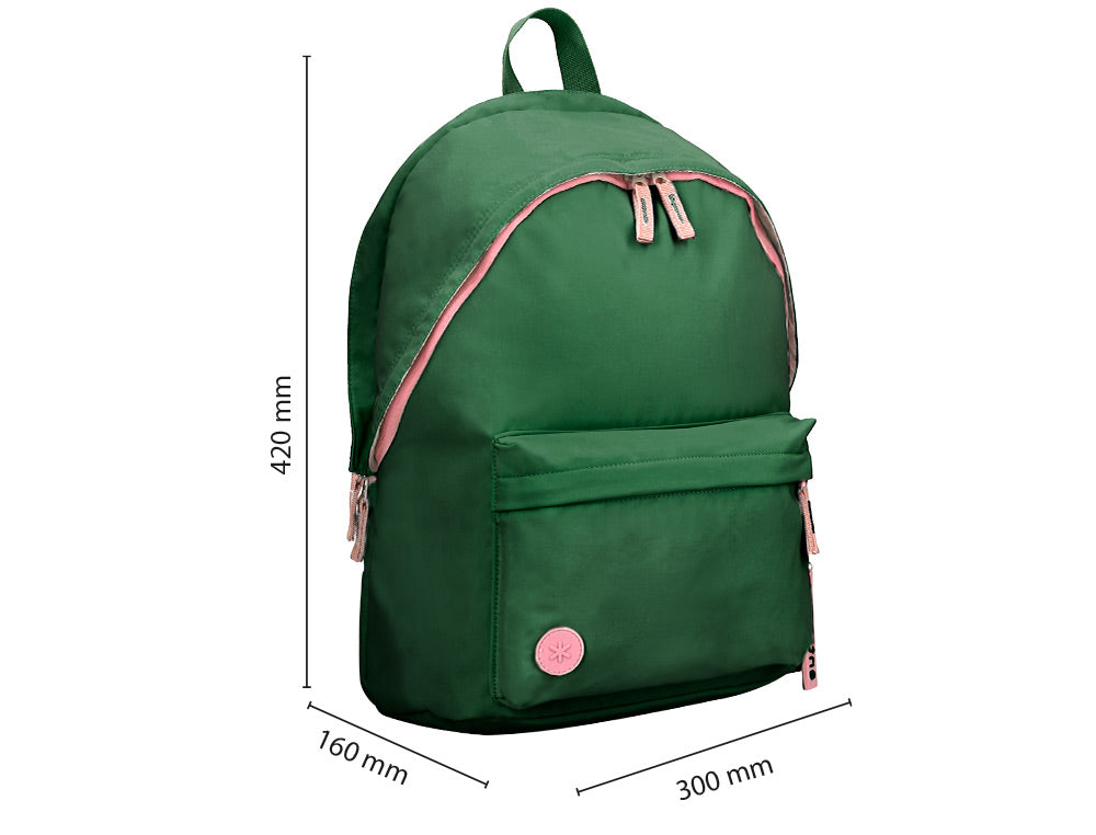 Mochila antartik basic pack con bolsillo para portatil 20 l 300x160x420 mm