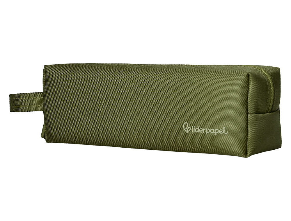 Estuche portatodo liderpapel classic rectangular con asa 210x70mm
