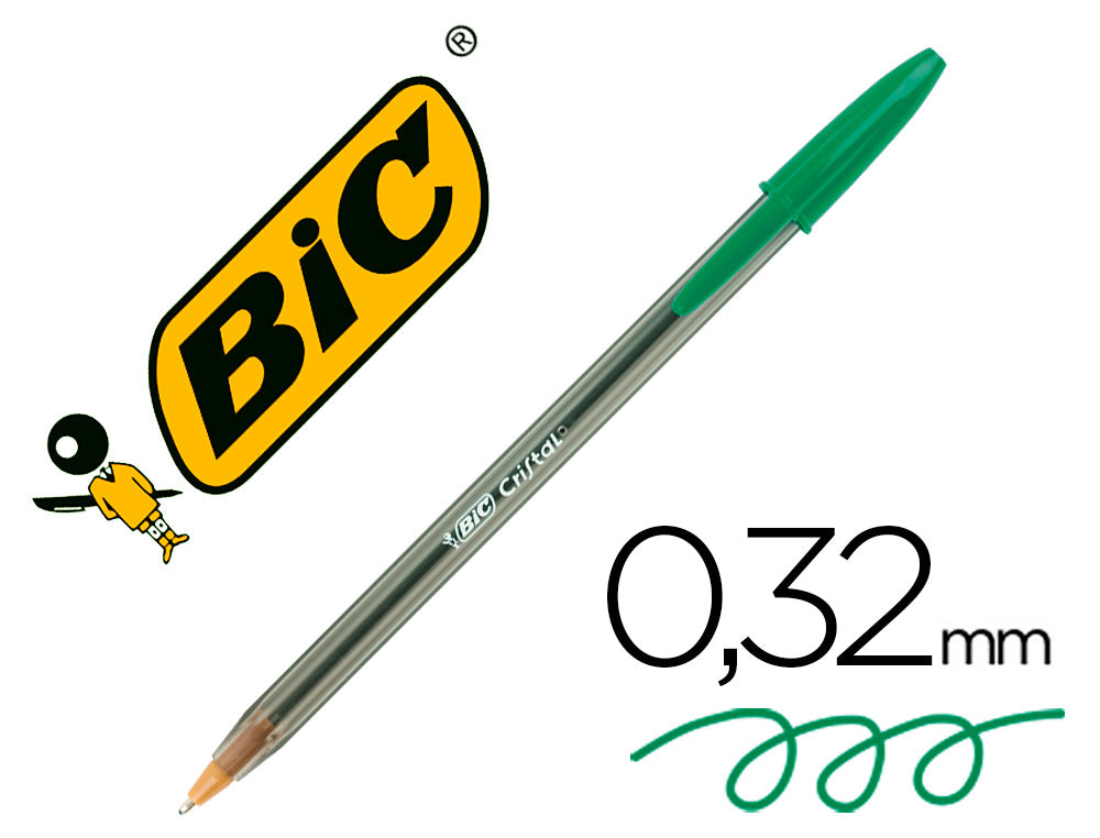 Boligrafo bic cristal original unidad