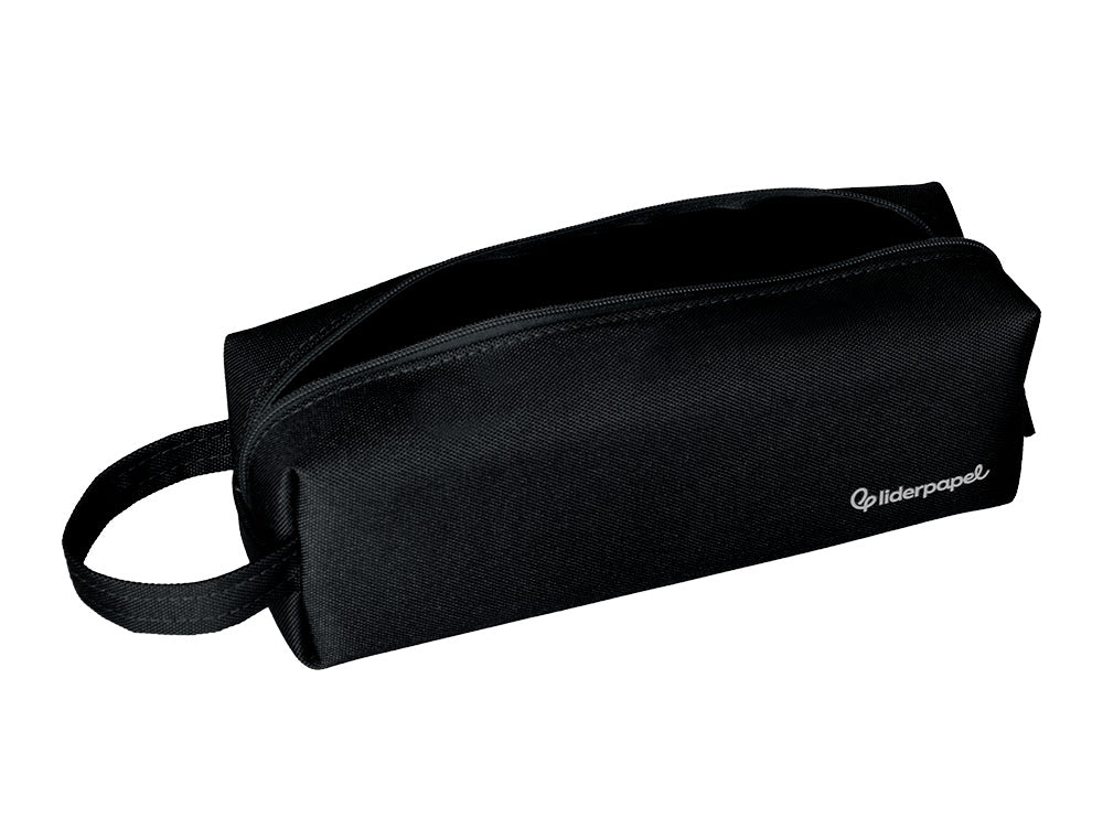 Estuche portatodo liderpapel classic rectangular con asa 210x70mm