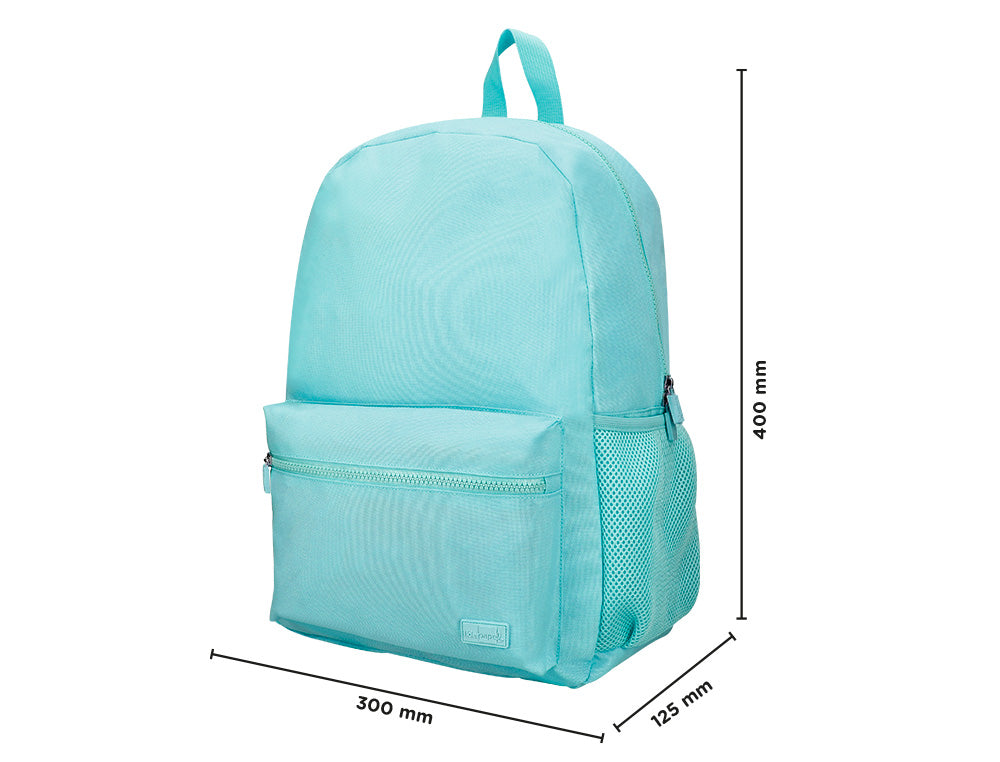 Mochila liderpapel core con compartimento lateral elastico 15 l 400x125x300 mm