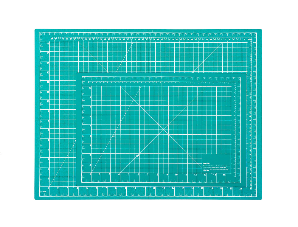 Plancha para corte q-connect din a4 3 mm grosor color verde