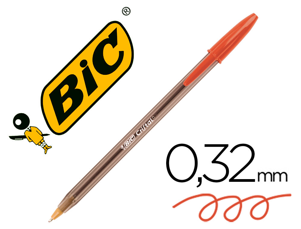 Boligrafo bic cristal original unidad