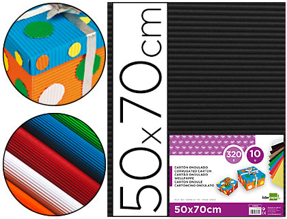 Carton ondulado liderpapel 50 x 70cm 320g/m2