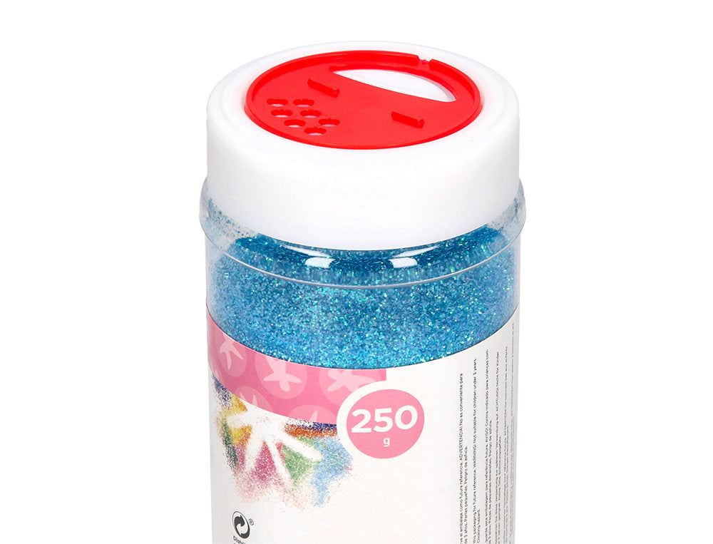 Purpurina liderpapel fantasia color metalico bote de 250 gr