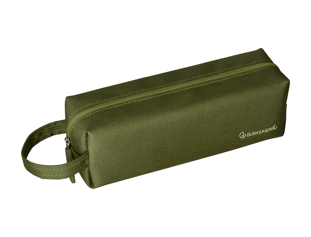Estuche portatodo liderpapel classic rectangular con asa 210x70mm