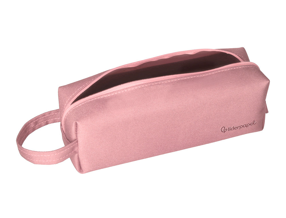 Estuche portatodo liderpapel classic rectangular con asa 210x70mm