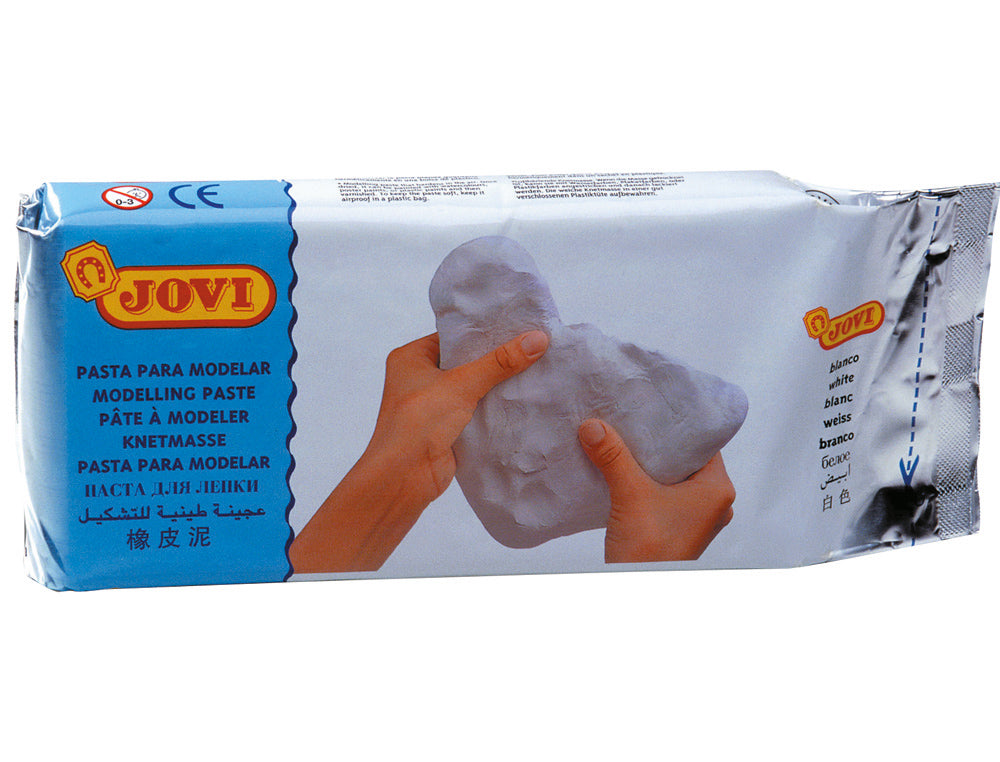 Pasta para modelar jovi 1000 gr color blanco
