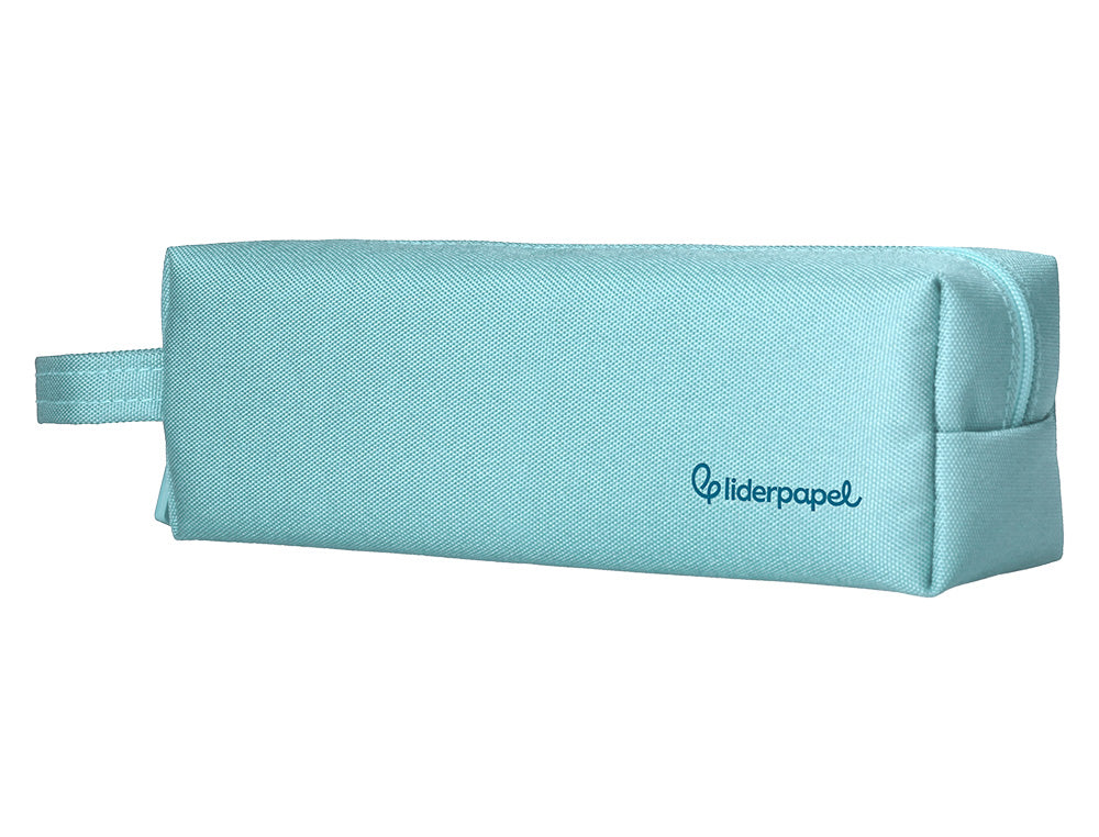 Estuche portatodo liderpapel classic rectangular con asa 210x70mm