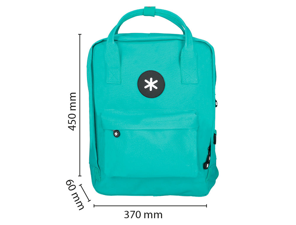 Mochila antartik 2 asas y bolsillos exteriores 300x115x390 mm