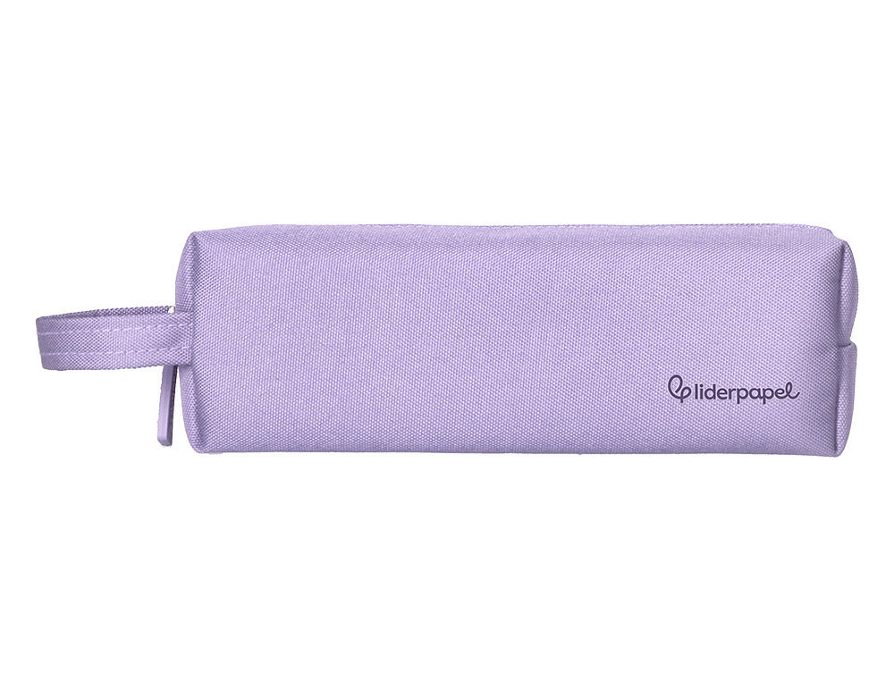 Estuche portatodo liderpapel classic rectangular con asa 210x70mm