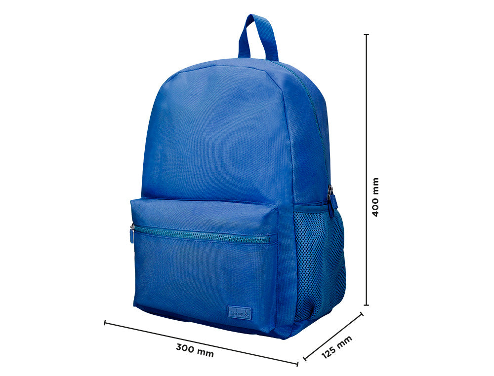 Mochila liderpapel core con compartimento lateral elastico 15 l 400x125x300 mm