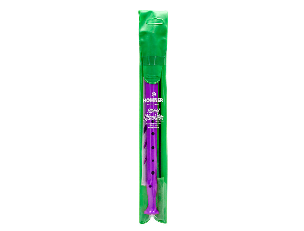 Flauta hohner 9508 funda verde y transparente