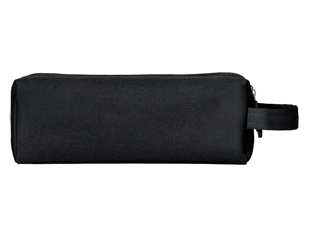 Estuche portatodo liderpapel classic rectangular con asa 2 cremalleras 210 x80mm 