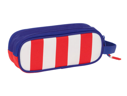 Bolso escolar portatodo safta doble atletico de madrid 80x210x60 mm