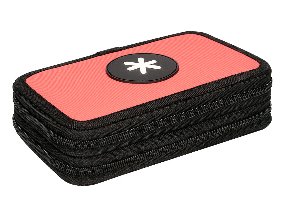 Plumier escolar antartik doble cremallera 28 piezas