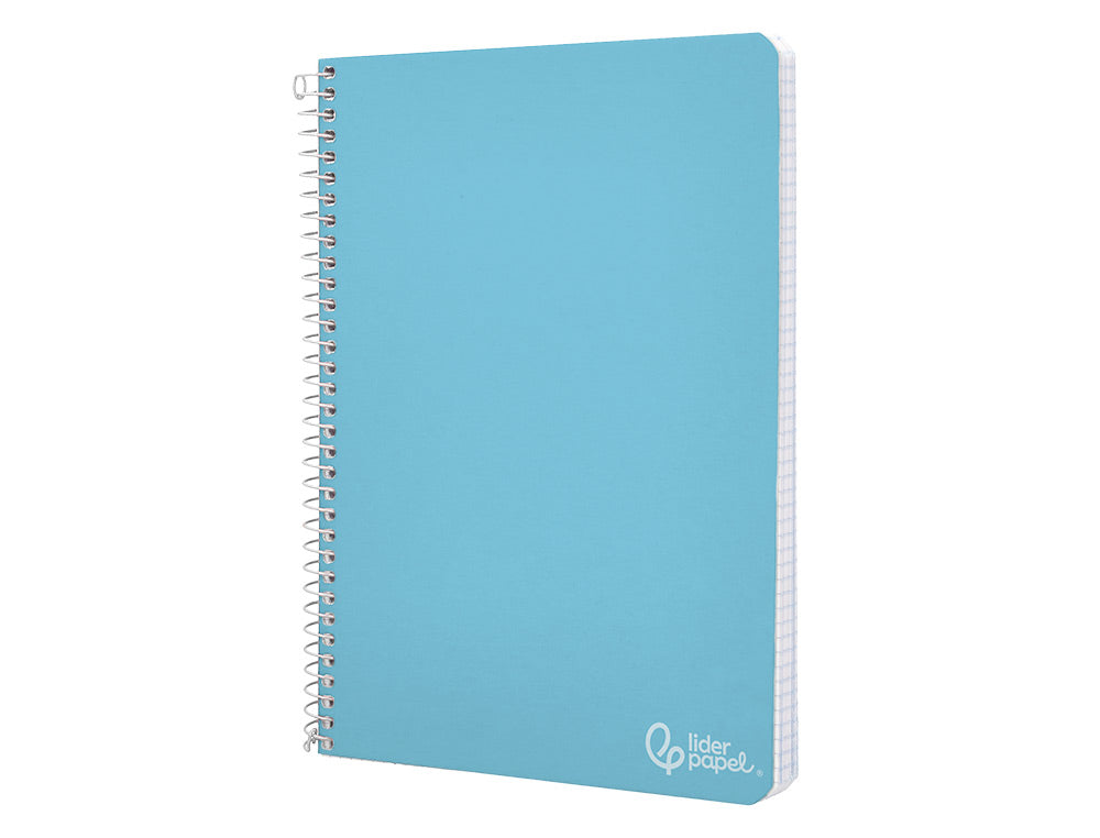 Cuaderno espiral liderpapel a4 witty tapa dura 80h 90gr liso sin margen colores surtidos