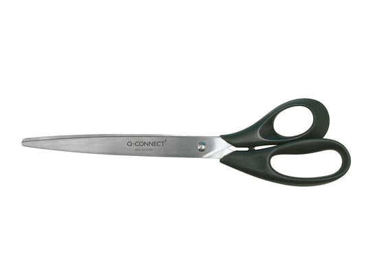 Tijera oficina q-connect inoxidable 10" 25 cm blister