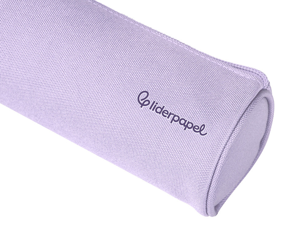 Estuche portatodo liderpapel classic cilindrico ancho 210x70mm