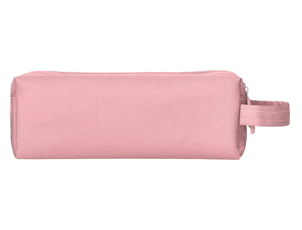 Estuche portatodo liderpapel classic rectangular con asa 2 cremalleras 210 x80mm 