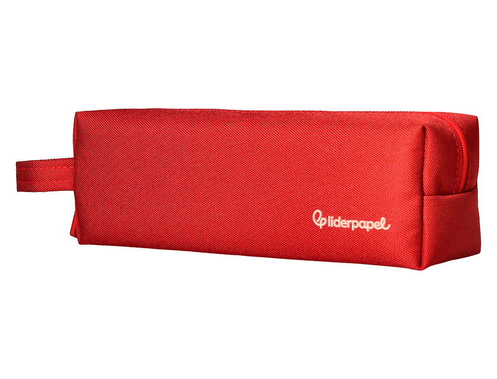 Estuche portatodo liderpapel classic rectangular con asa 210x70mm