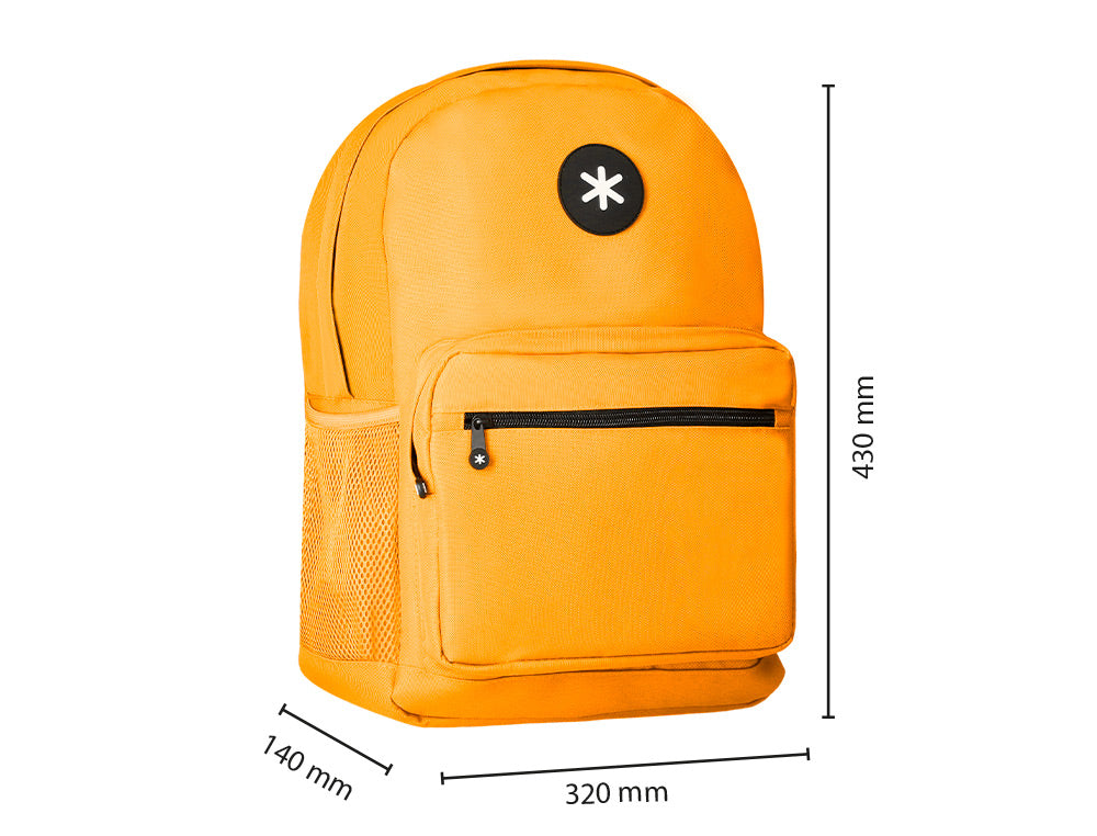 Mochila antartik con asa y bolsillo frontal con cremallera 320x140x430 mm