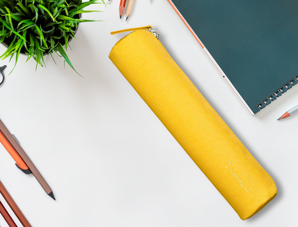 Estuche portatodo liderpapel slim cilindrico 220x45mm