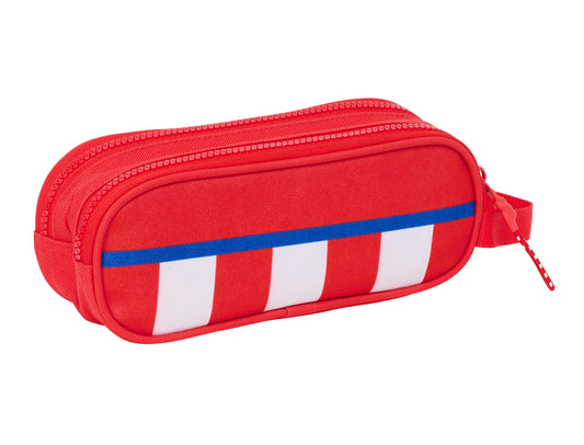 Bolso escolar portatodo safta doble atletico de madrid 80x210x60 mm