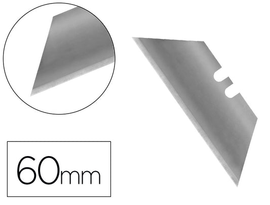 Repuesto cuter q-connect ancho para modelos kf16814/kf16815/kf16816/kf14835 cuchilla 18 mm lister 10 unidades