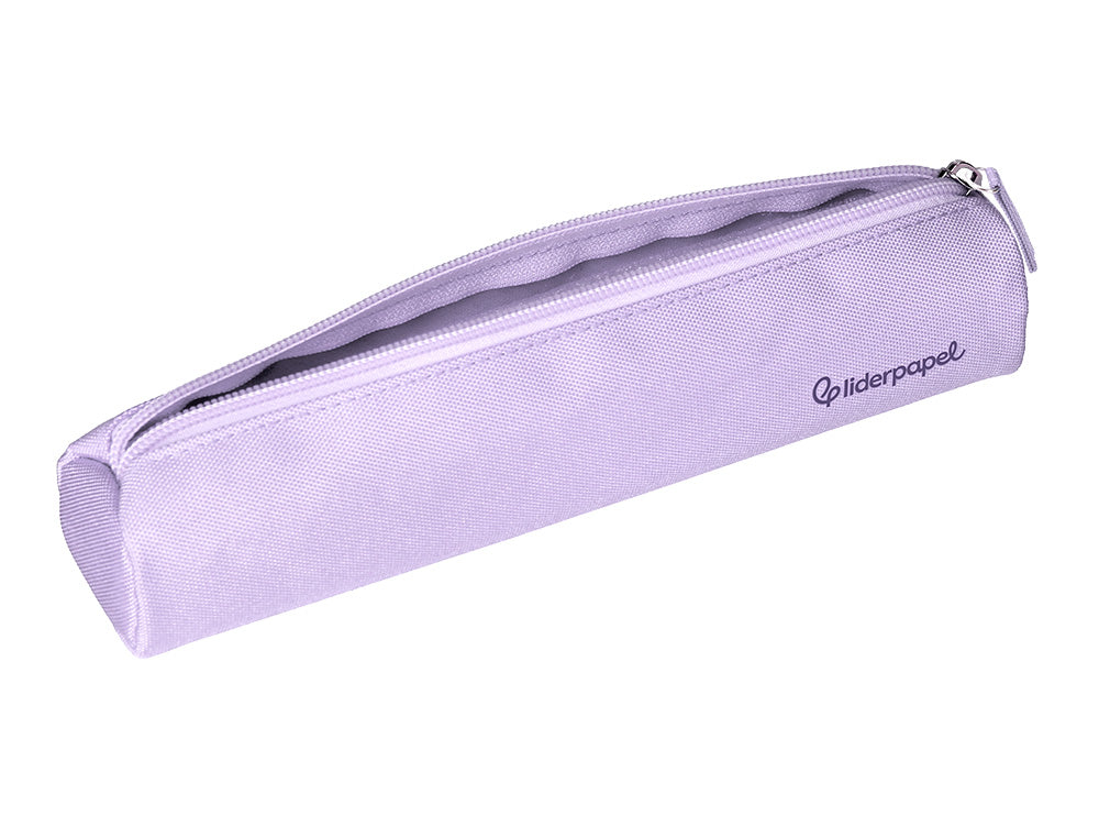 Estuche portatodo liderpapel slim cilindrico 220x45mm