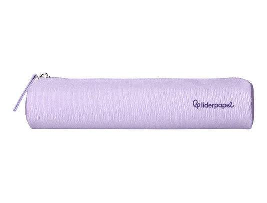 Estuche portatodo liderpapel slim cilindrico 220x45mm