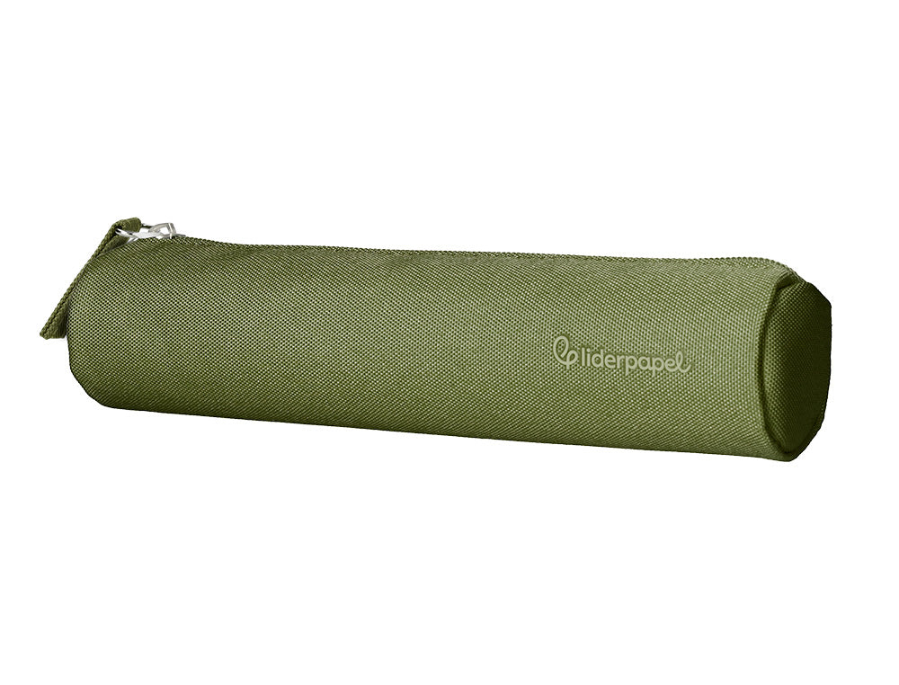 Estuche portatodo liderpapel slim cilindrico 220x45mm