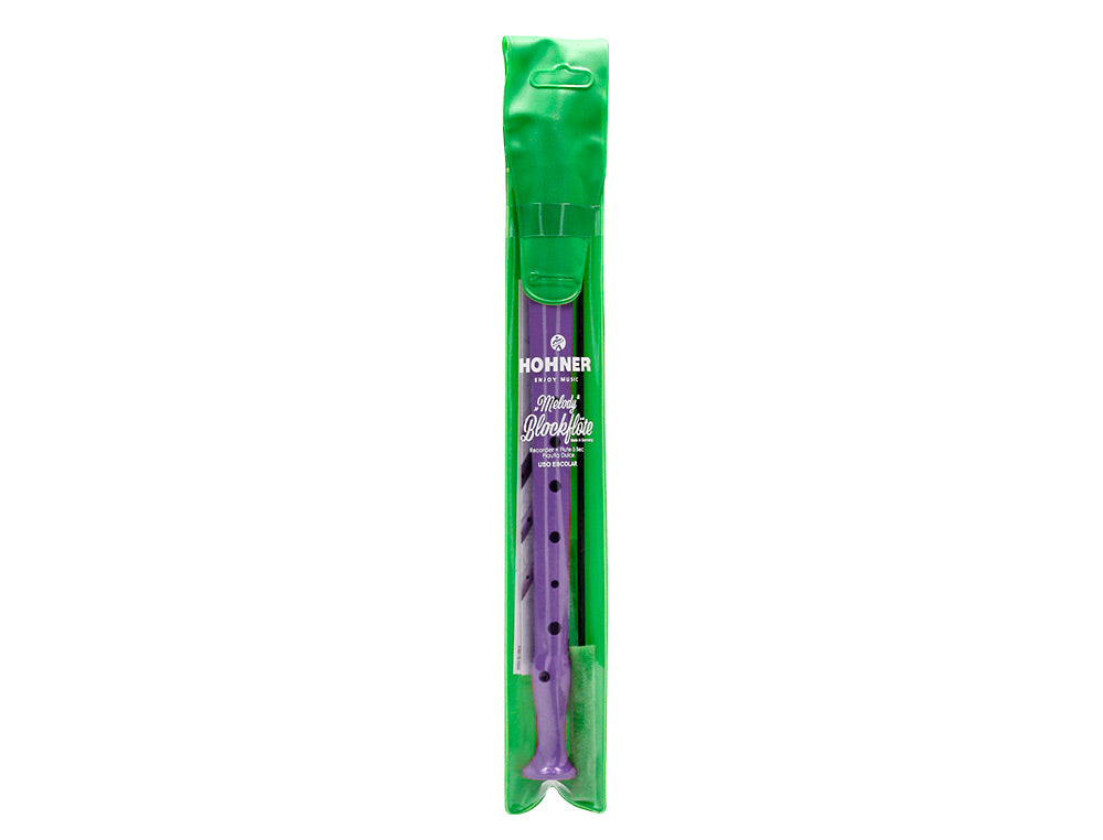 Flauta hohner 9508 funda verde y transparente