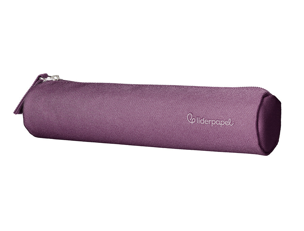 Estuche portatodo liderpapel slim cilindrico 220x45mm