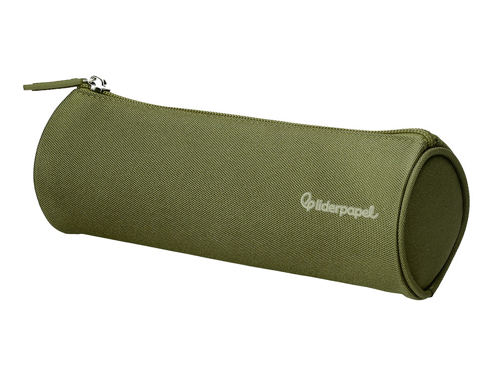 Estuche portatodo liderpapel classic cilindrico ancho 210x70mm
