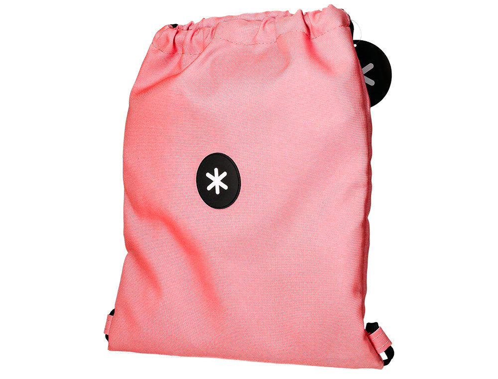 Mochila saco plano antartik bolsillo interior con cremallera 350x400 mm
