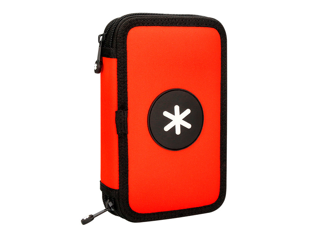 Plumier escolar antartik doble cremallera 28 piezas