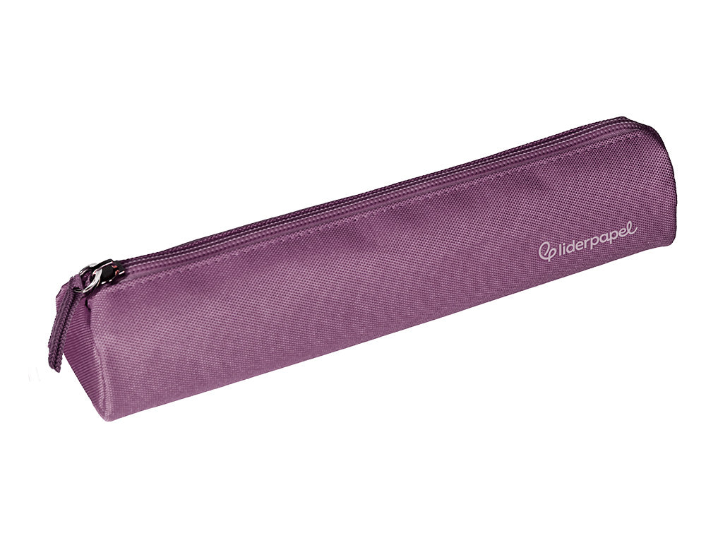 Estuche portatodo liderpapel slim cilindrico 220x45mm