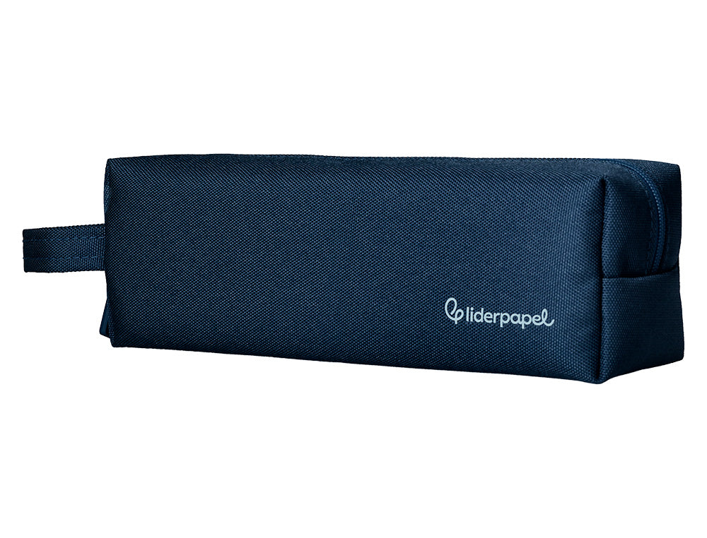 Estuche portatodo liderpapel classic rectangular con asa 210x70mm
