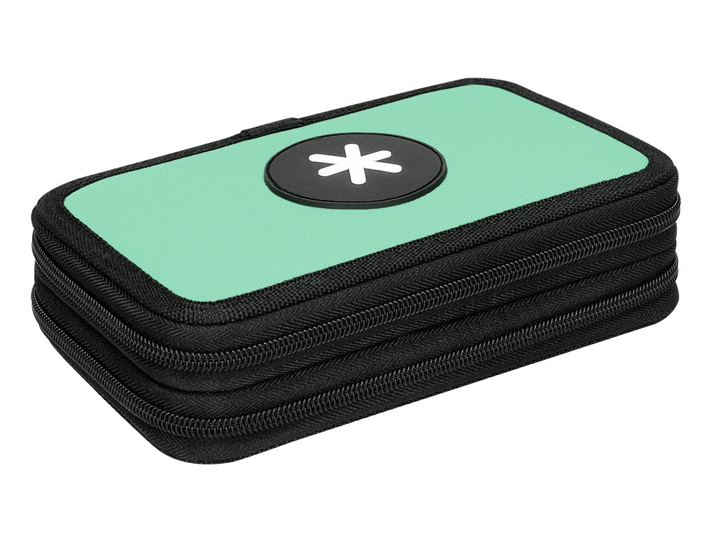 Plumier escolar antartik doble cremallera 28 piezas