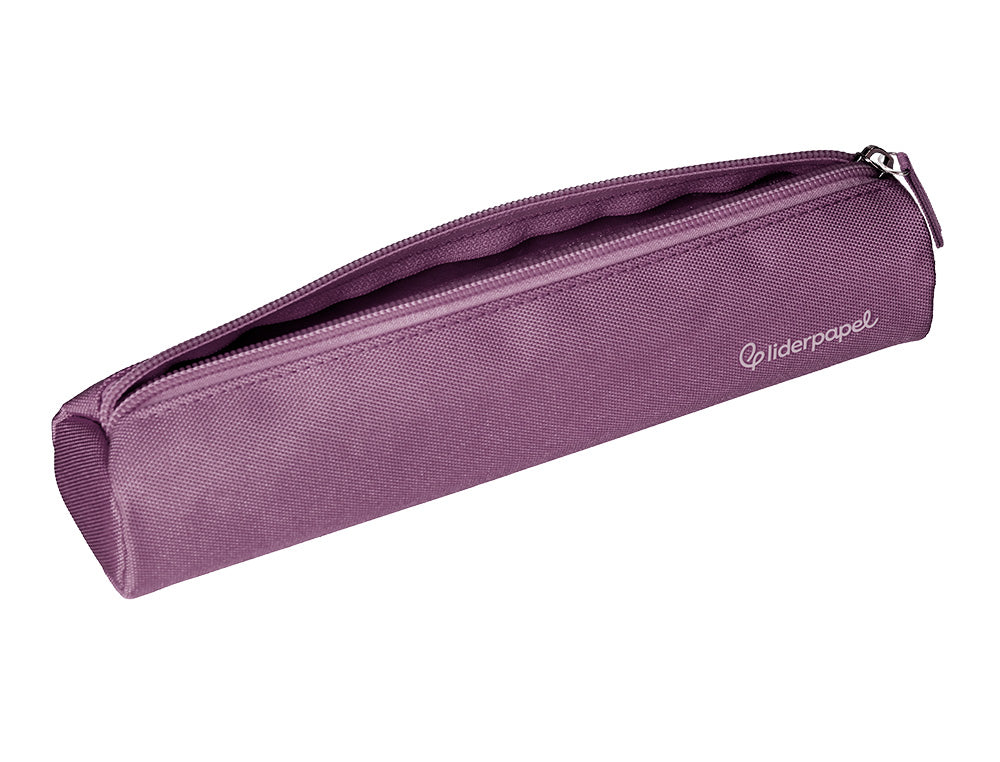 Estuche portatodo liderpapel slim cilindrico 220x45mm