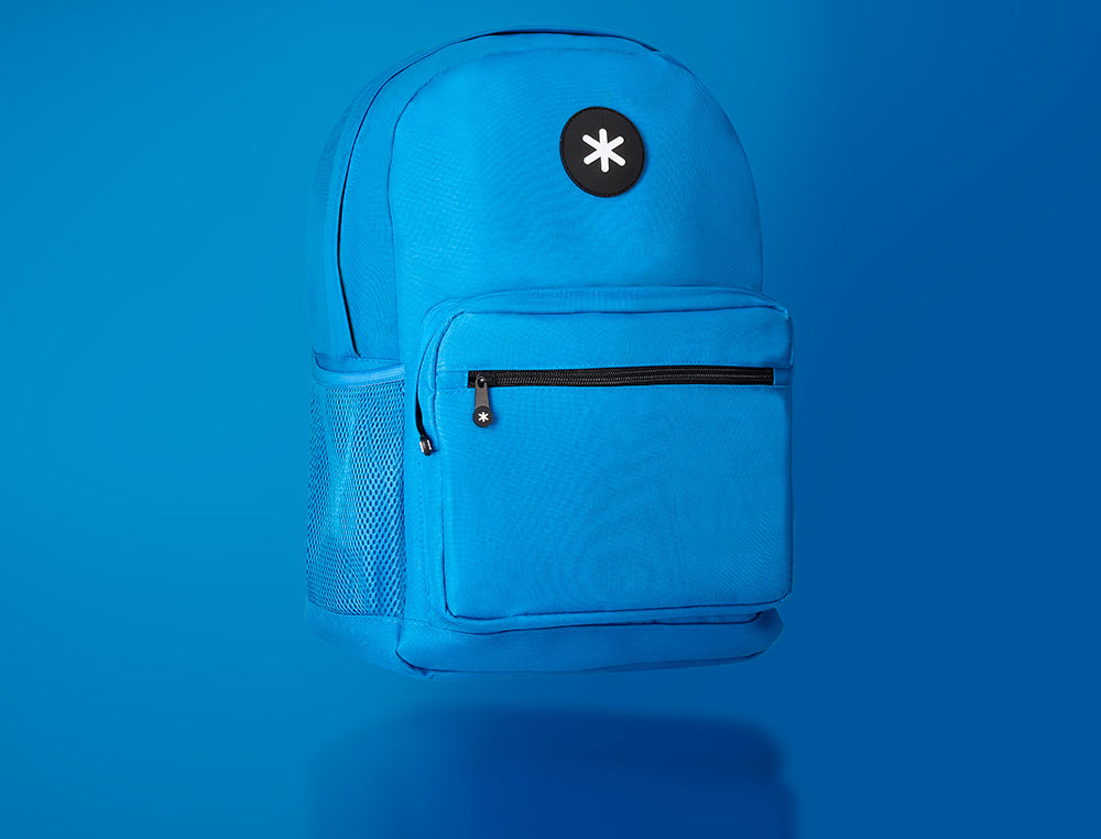 Mochila antartik con asa y bolsillo frontal con cremallera 320x140x430 mm