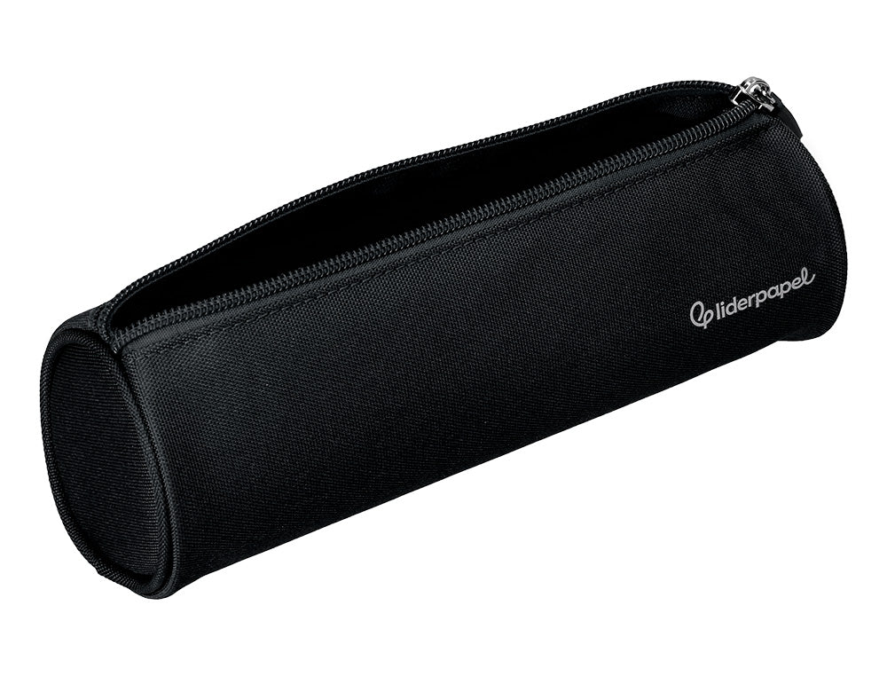 Estuche portatodo liderpapel classic cilindrico ancho 210x70mm