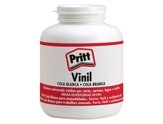 Pegamento cola vinilica pritt blanca bote de 1000 gr