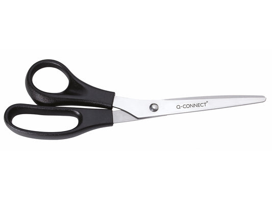 Tijera oficina q-connect para zurdos 8" 21 cm