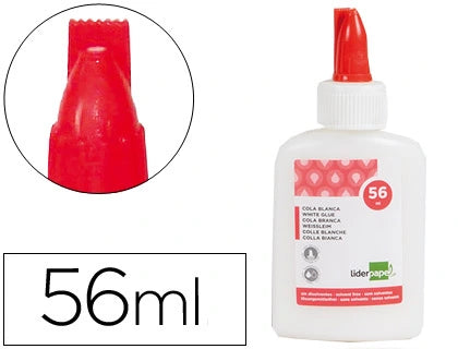 Pegamento cola blanca lavable liderpapel bote de 56 ml