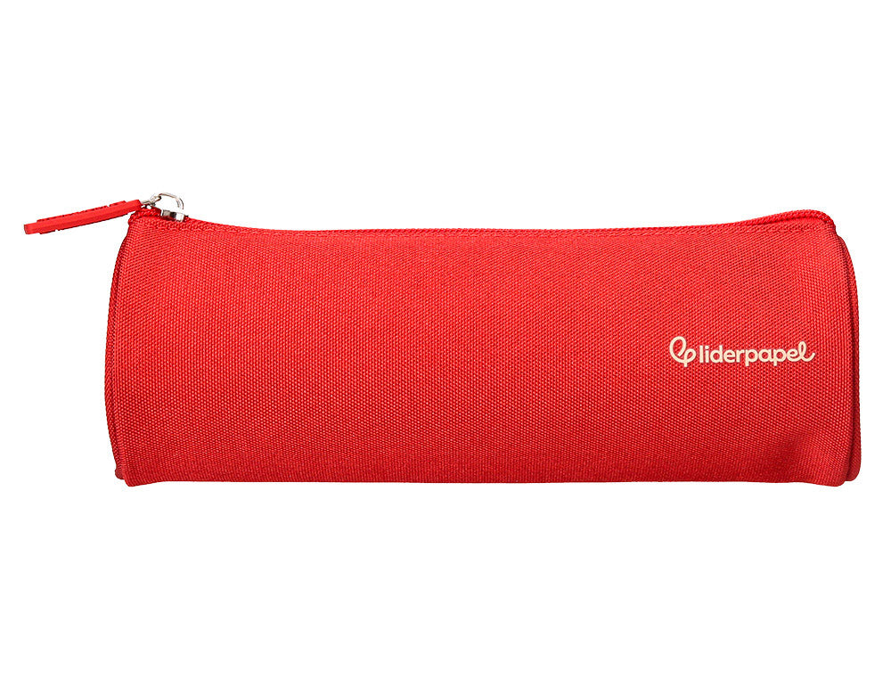 Estuche portatodo liderpapel classic cilindrico ancho 210x70mm