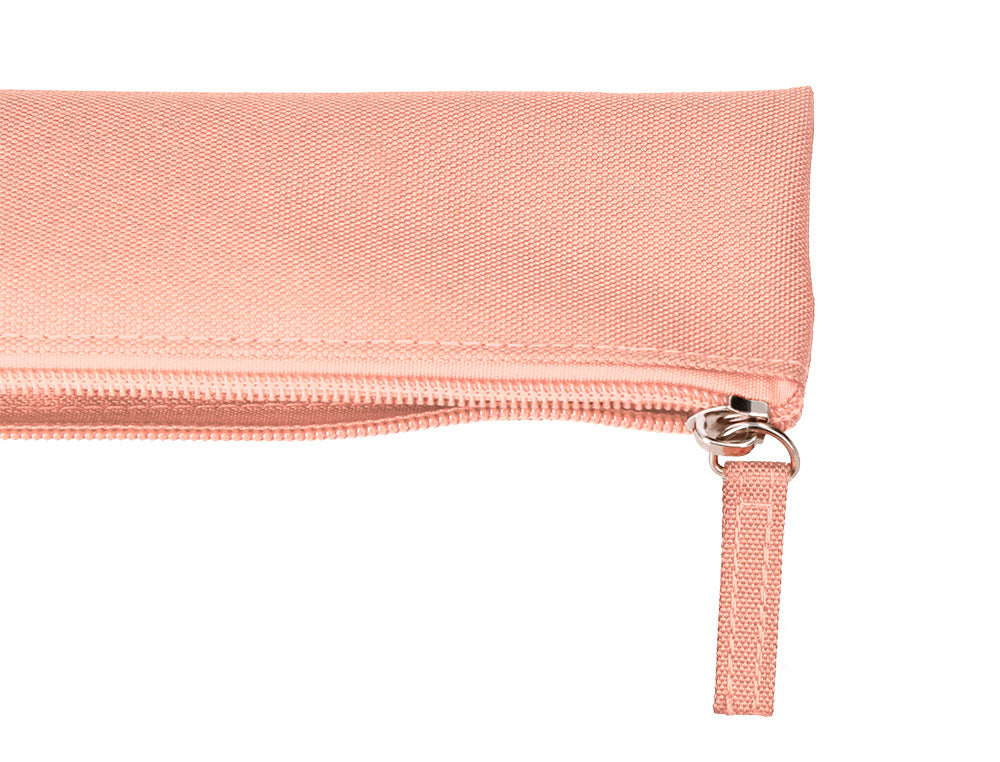 Estuche portatodo liderpapel plano estrecho una cremallera 200x60mm