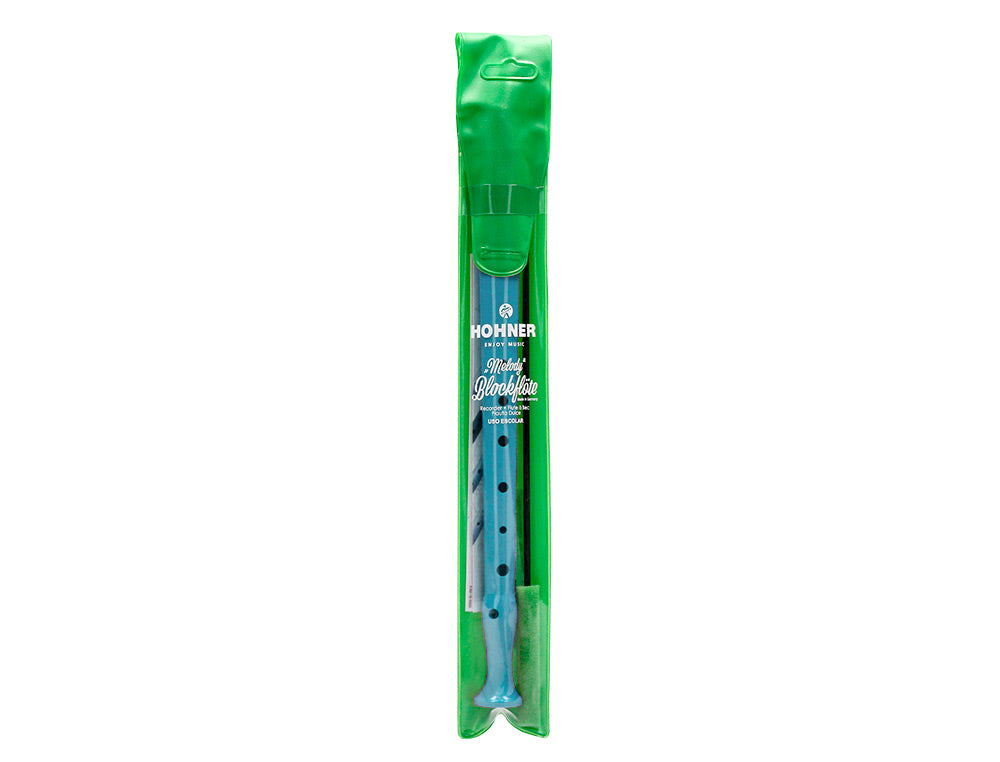 Flauta hohner 9508 funda verde y transparente