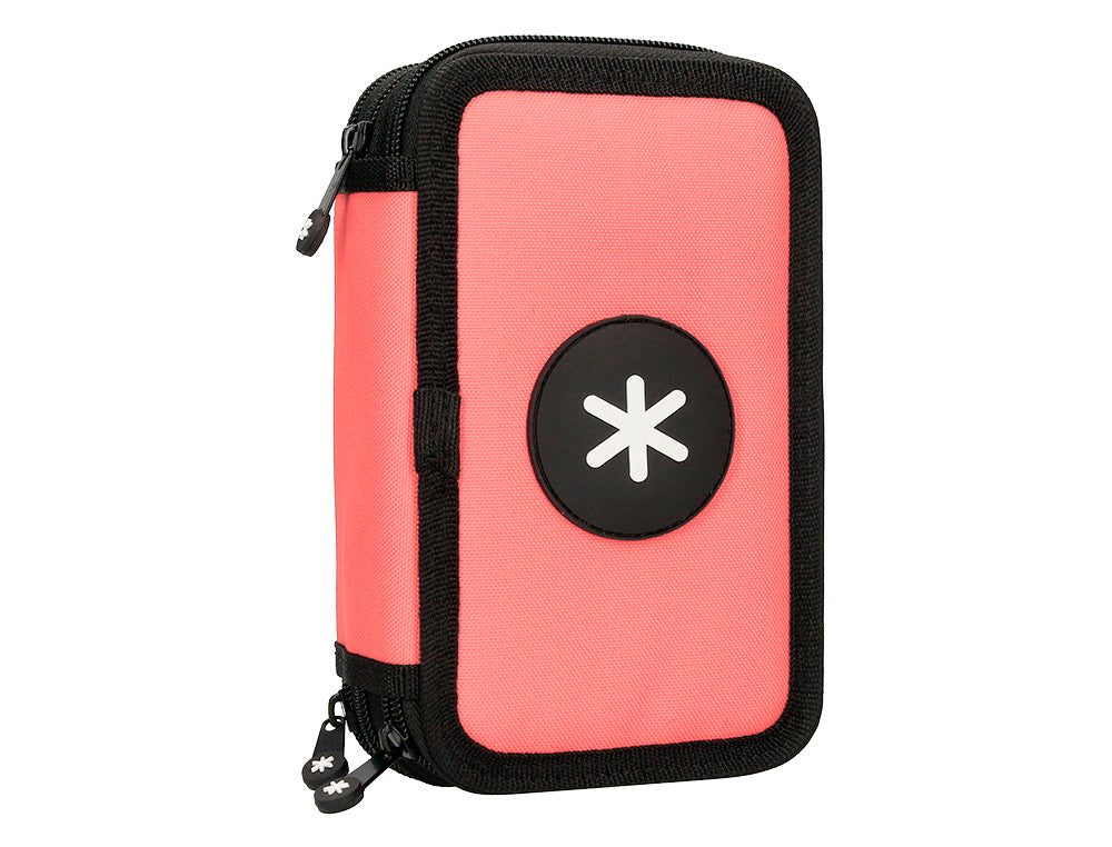 Plumier escolar antartik triple cremallera 36 piezas